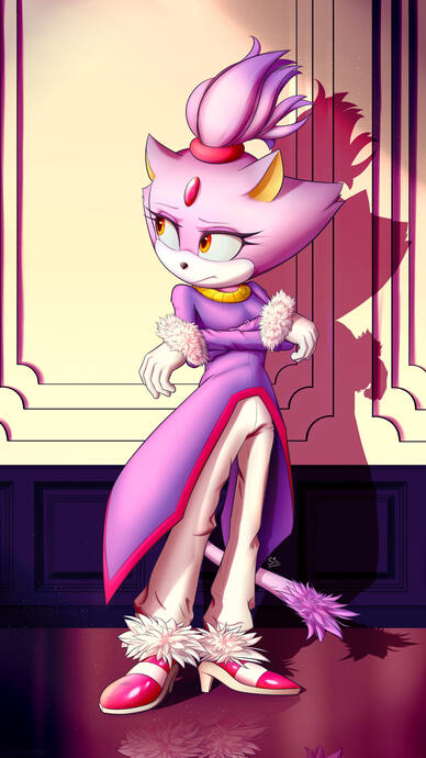 Blaze The Cat