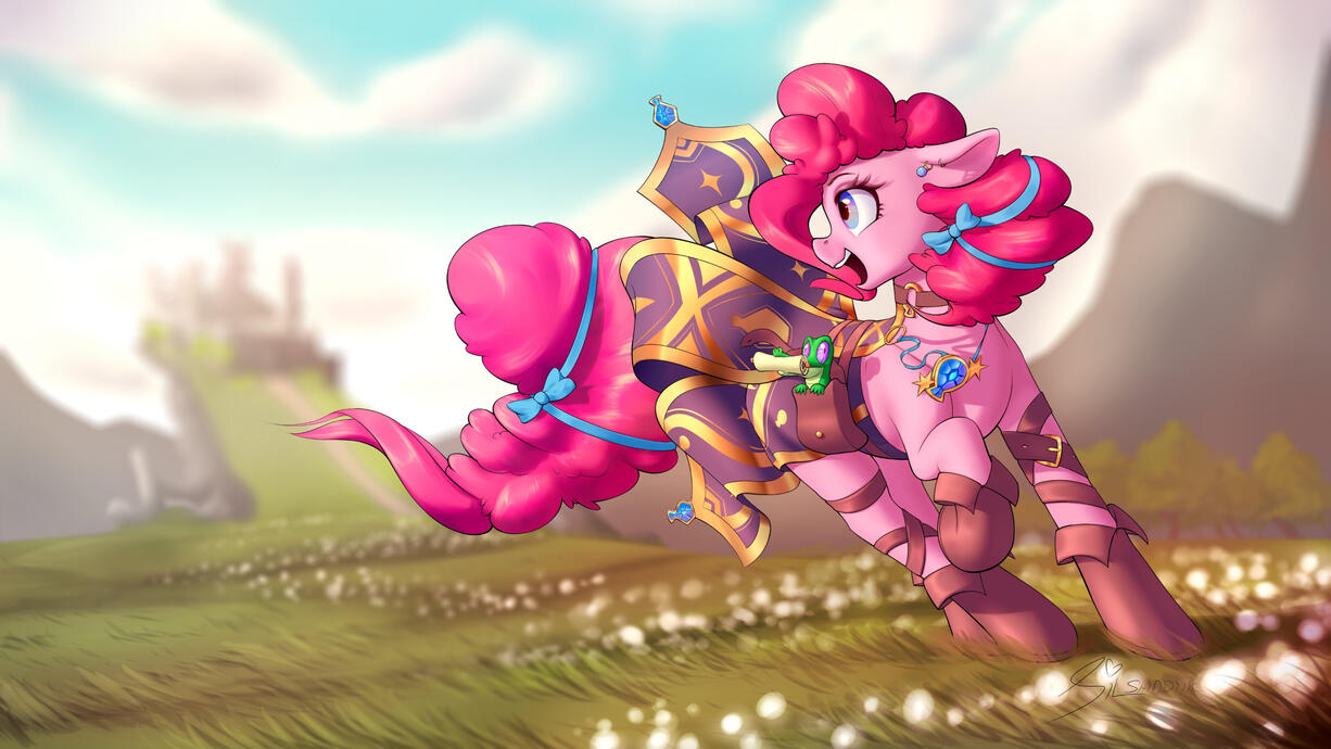 On a new Quest! Adventurer Pinkie!