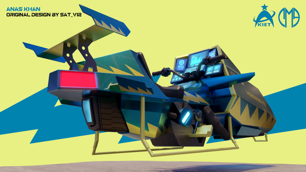 Sci-fi Dasher - Original Design by SAT_V12