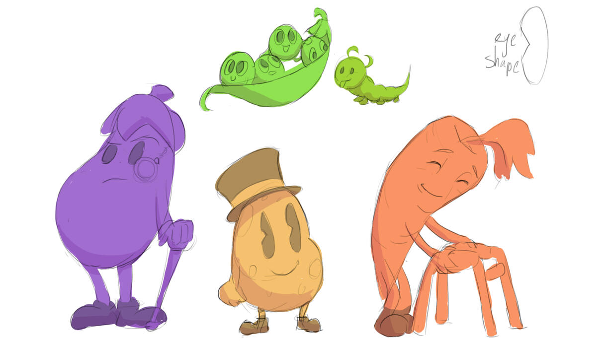 Concept Art of Character Design