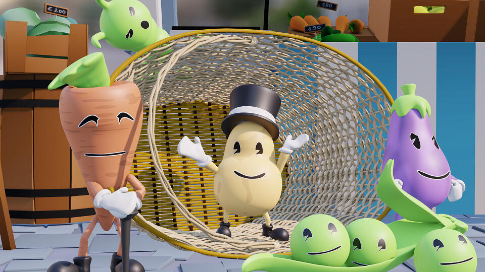 Character Design 3D Model &amp; Rigging